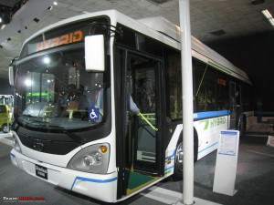 TATA motor green bus